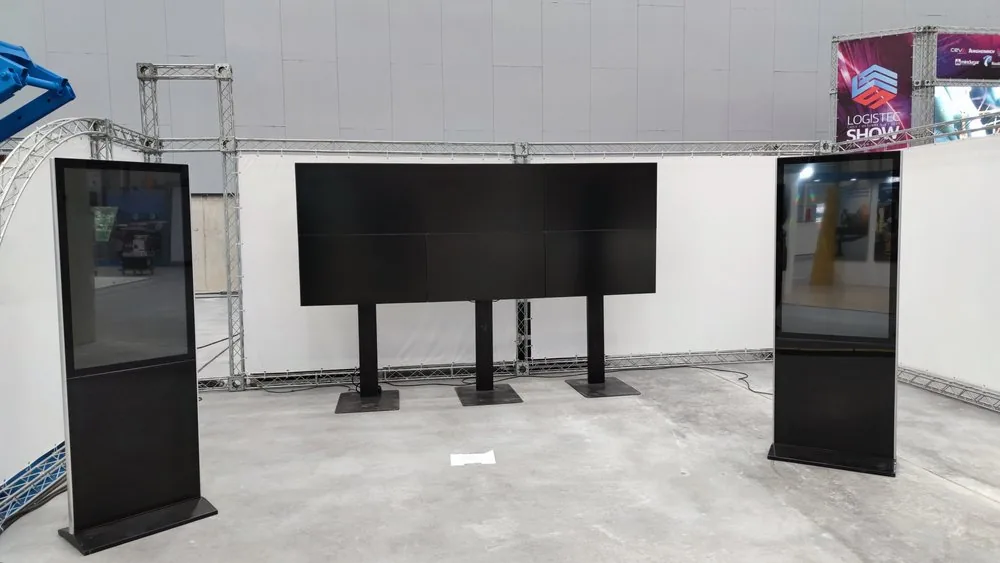 Videowall modular de alto contraste
